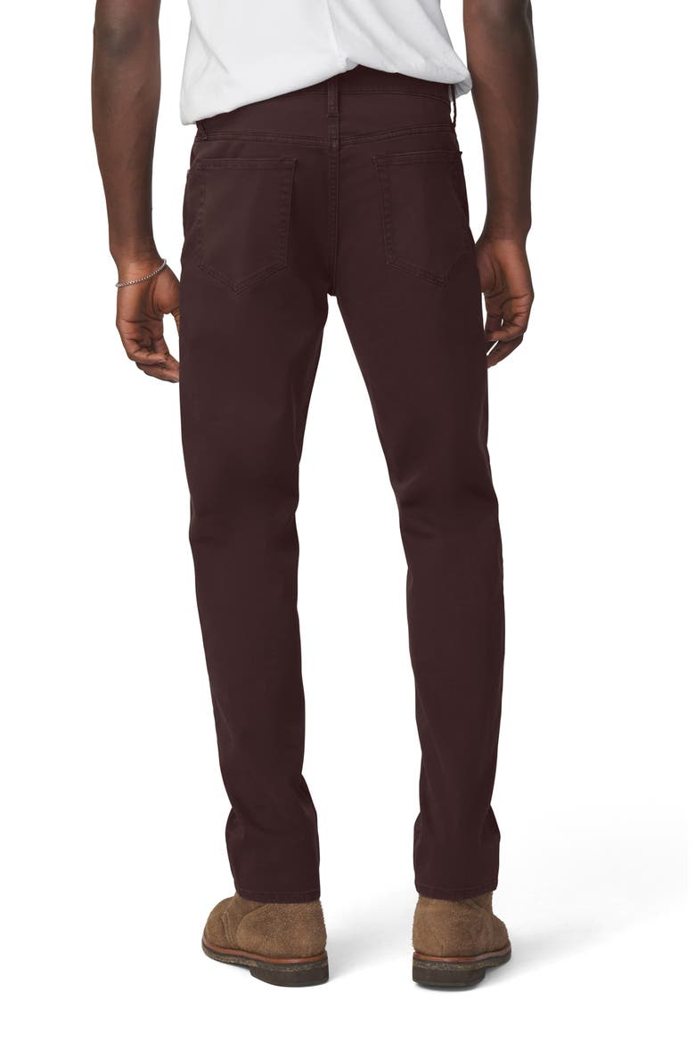 The Brixton Slim Straight Leg Twill Pants, Alternate, color, MULCH
