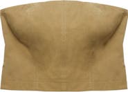 DELUC Louna Strapless Crop Top