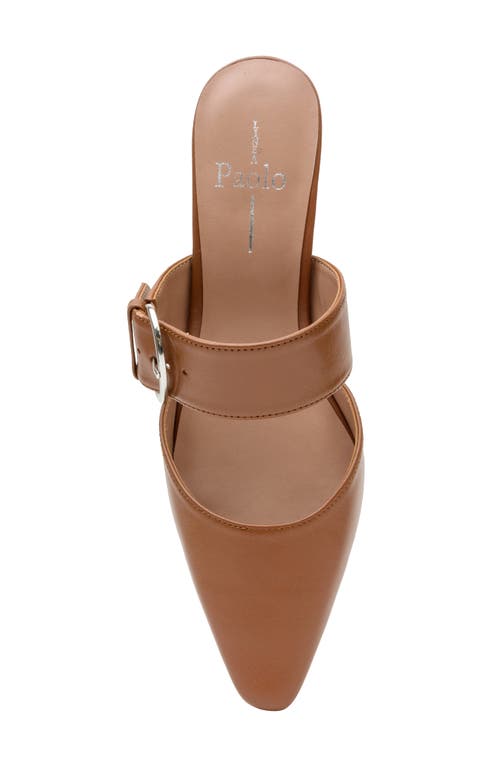 Shop Linea Paolo Cynthia Mule In Cognac