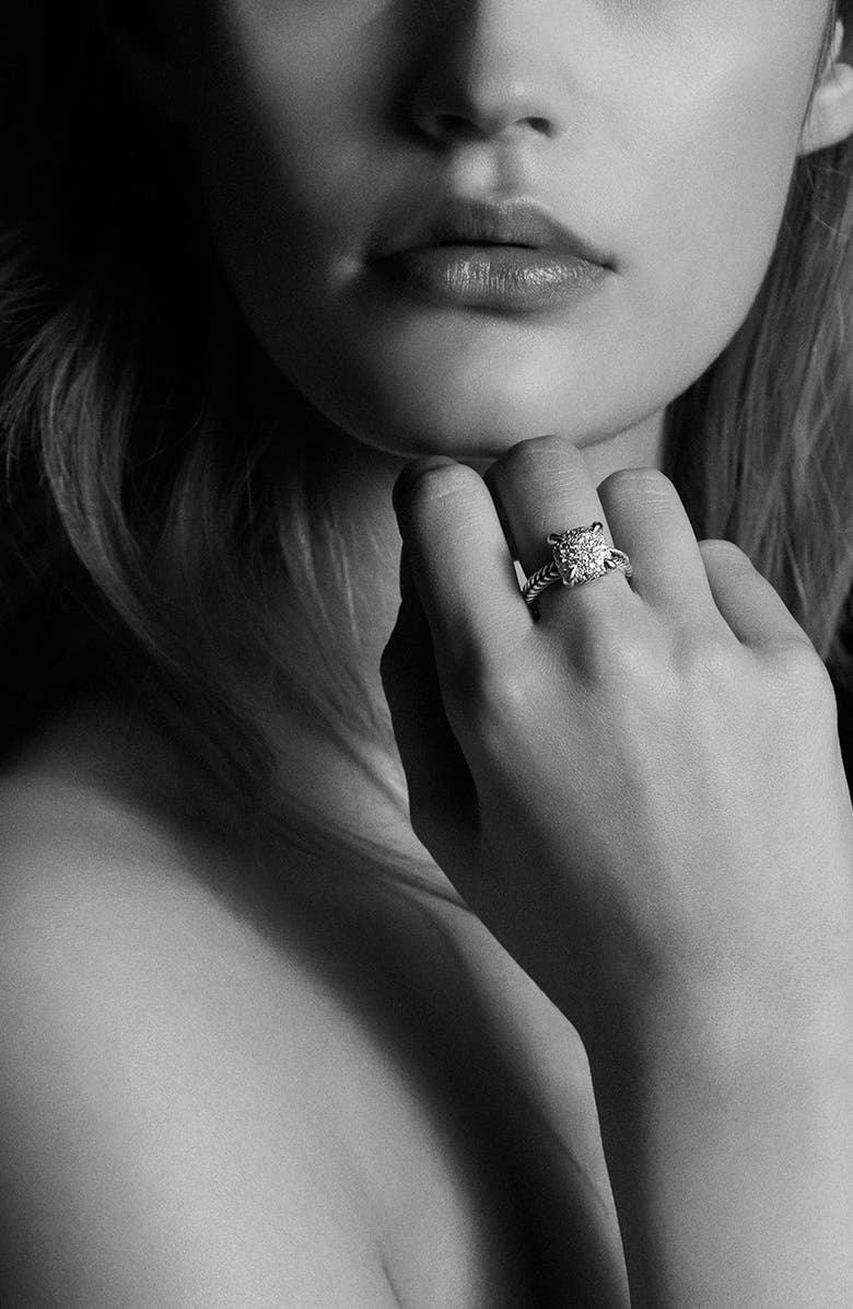 David Yurman Châtelaine Ring with Diamonds, Alternate, color, 