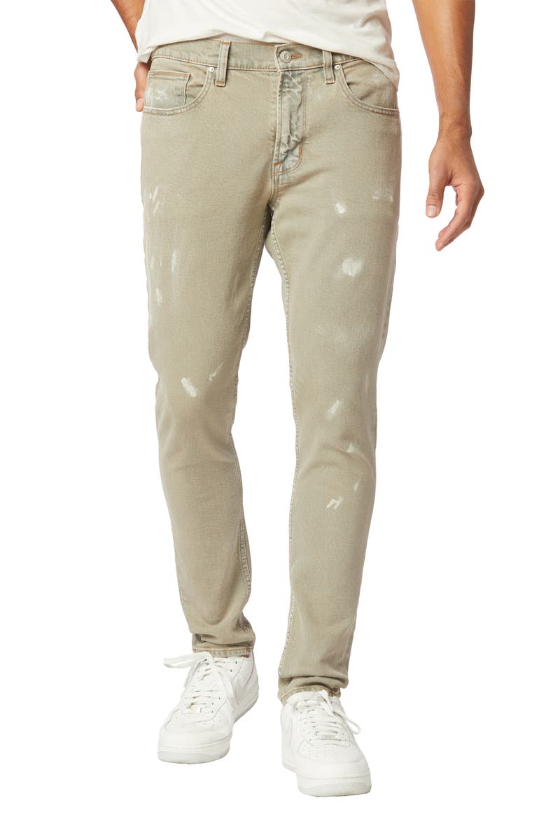 Zack Distressed Skinny Fit Jeans, Main, color, SCRAPED PAINT