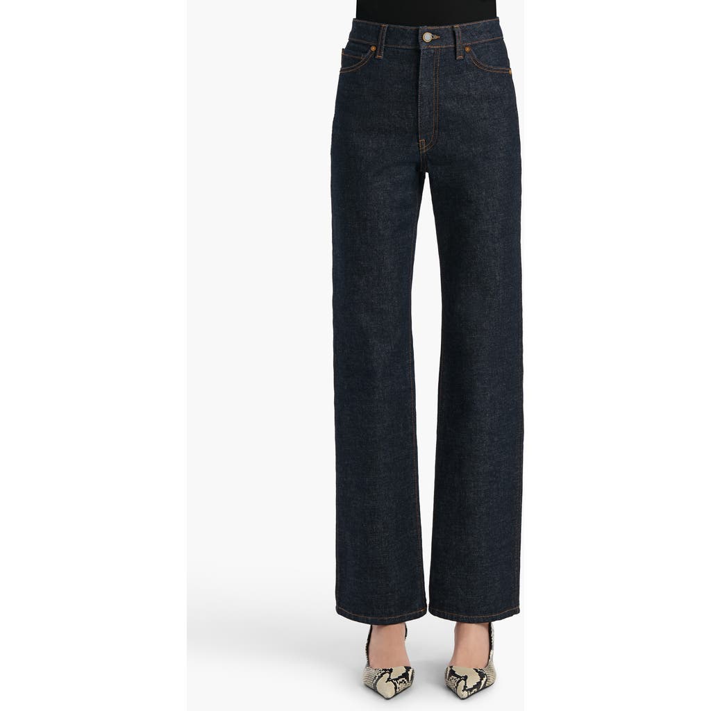 Khaite Benson High-rise Wide-leg Jeans