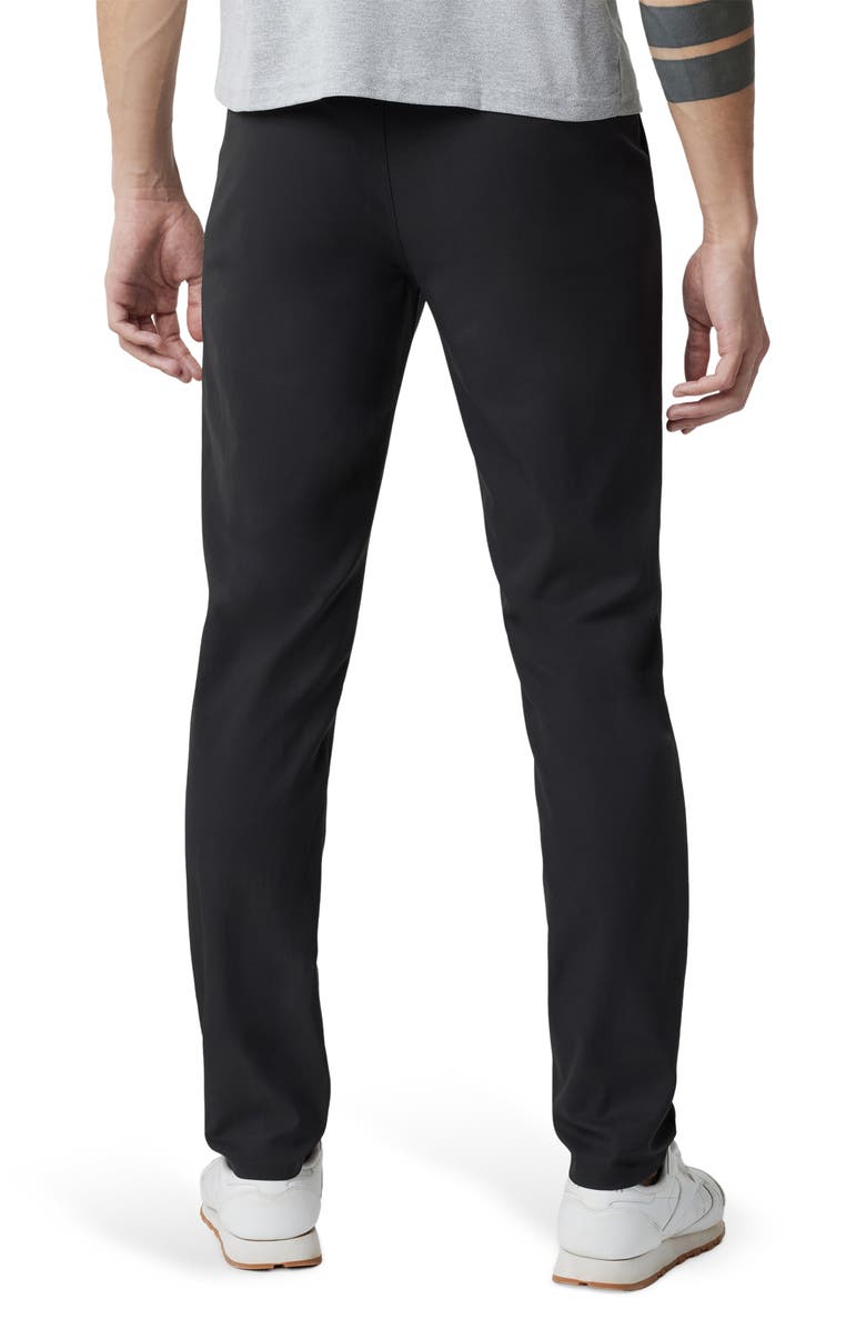 Vuori Cascade Tech Athletic Fit Chinos, Alternate, color, Black