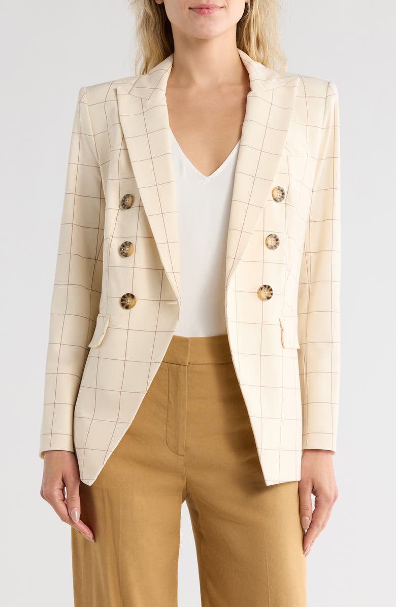 Veronica Beard Charleston Windowpane Dickey Jacket, Main, color,