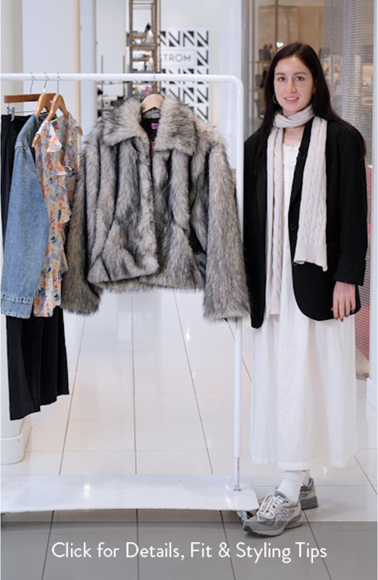 Mob Wife Faux Fur Jacket, sales video thumbnail