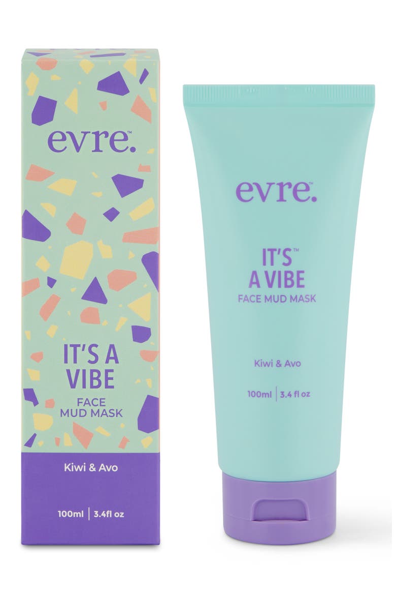 It's A Vibe Kiwi & Avo Face Mud Mask, Main, color, NO COLOR