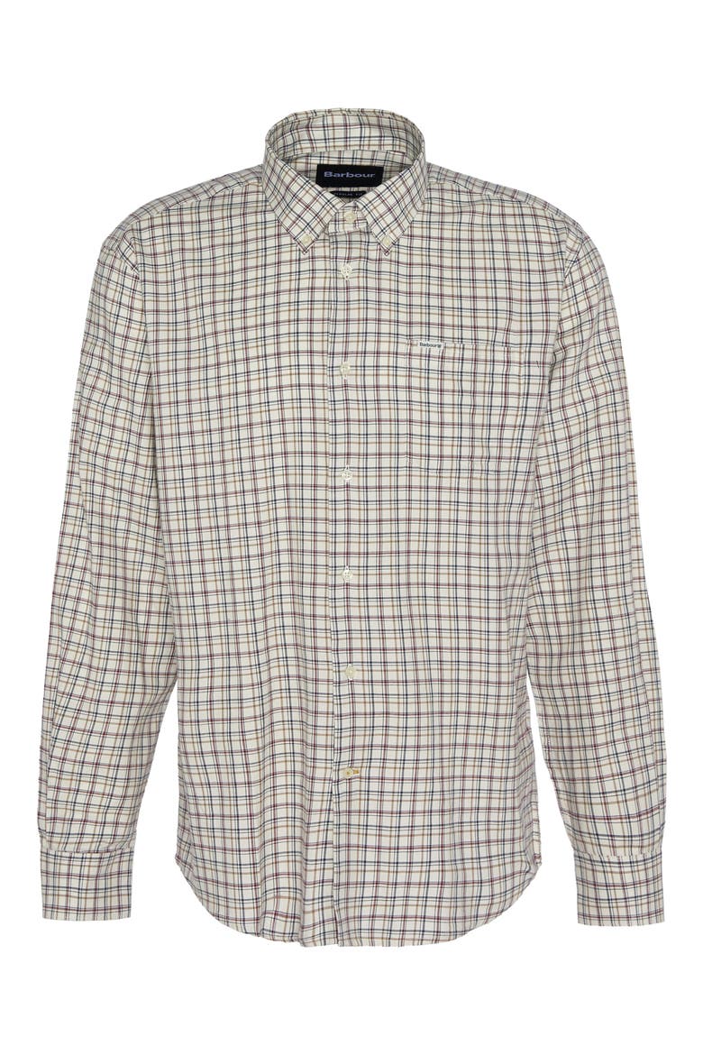 Ashton Regular Fit Button-Down Shirt, Alternate, color, ECRU