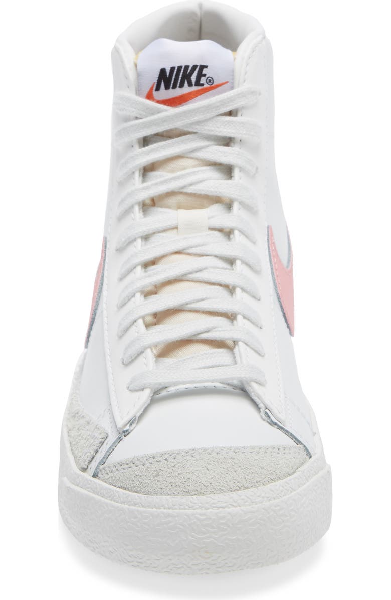 Nike Blazer Mid '77 Sneaker, Alternate, color, Summit White/ Sunset/ Black
