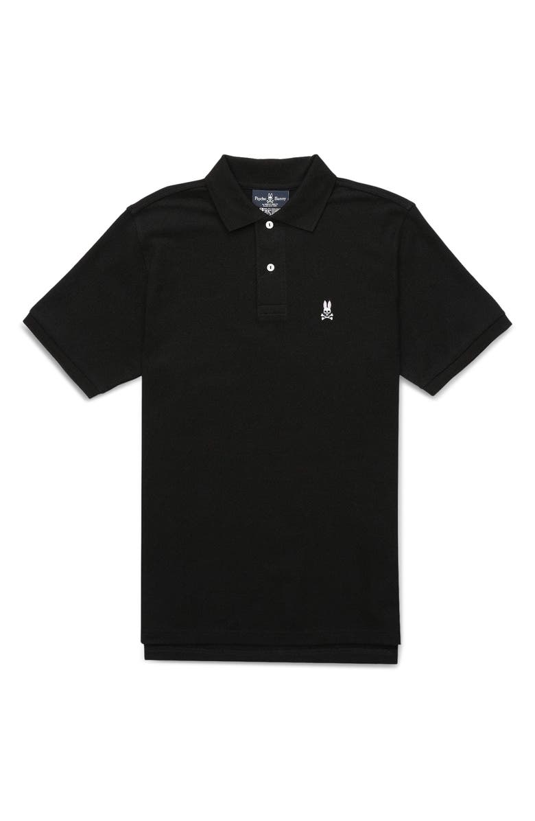 Psycho Bunny The Classic Slim Fit Piqué Polo, Main, color, 