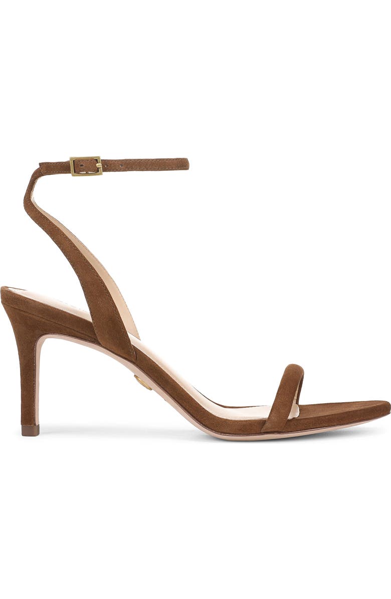 Veronica Beard Sylvie Ankle Strap Sandal, Alternate, color, Chestnut