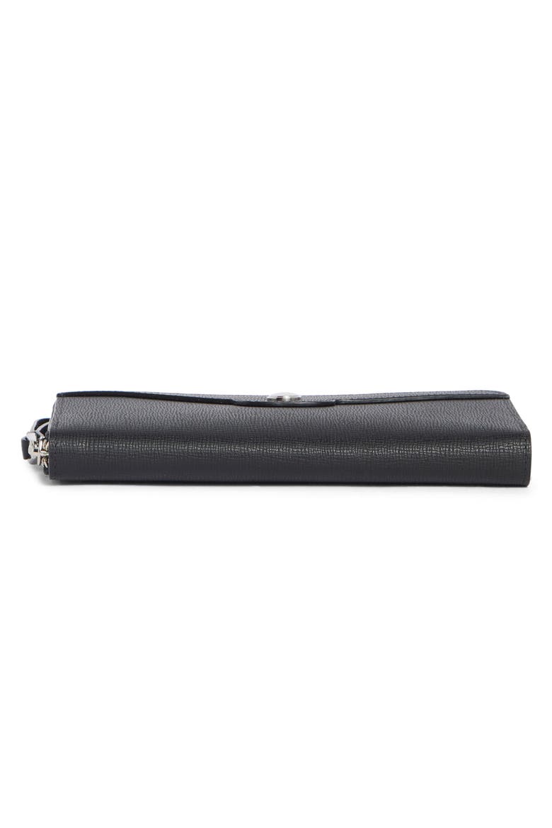 Go Zip Around Wallet, Alternate, color, BLACK