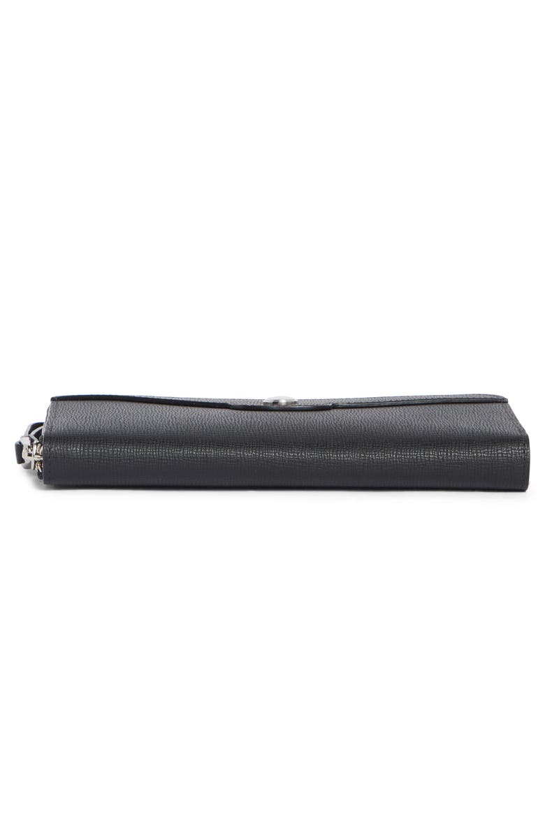 Longchamp Go Zip Around Wallet, Alternate, color, Black
