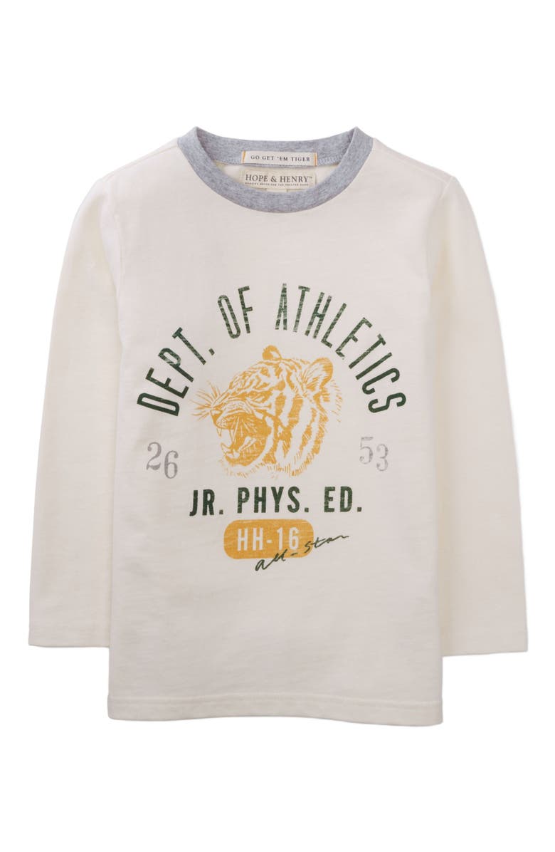 Hope & Henry Baby Boys' Long Sleeve Graphic Tee, Infant, Main, color, 