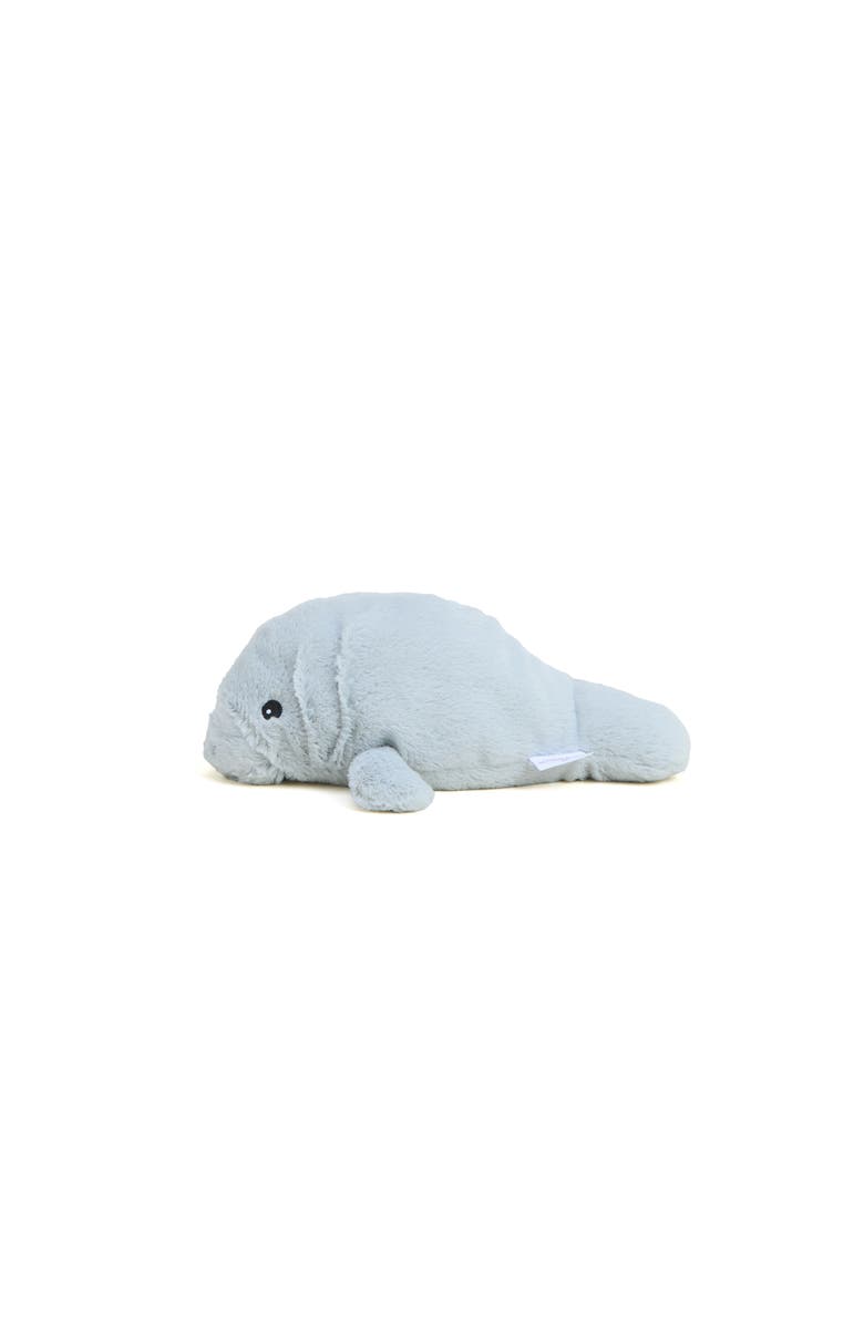 Warmies Manatee Junior Plush Toy, Alternate, color, Medium Gray
