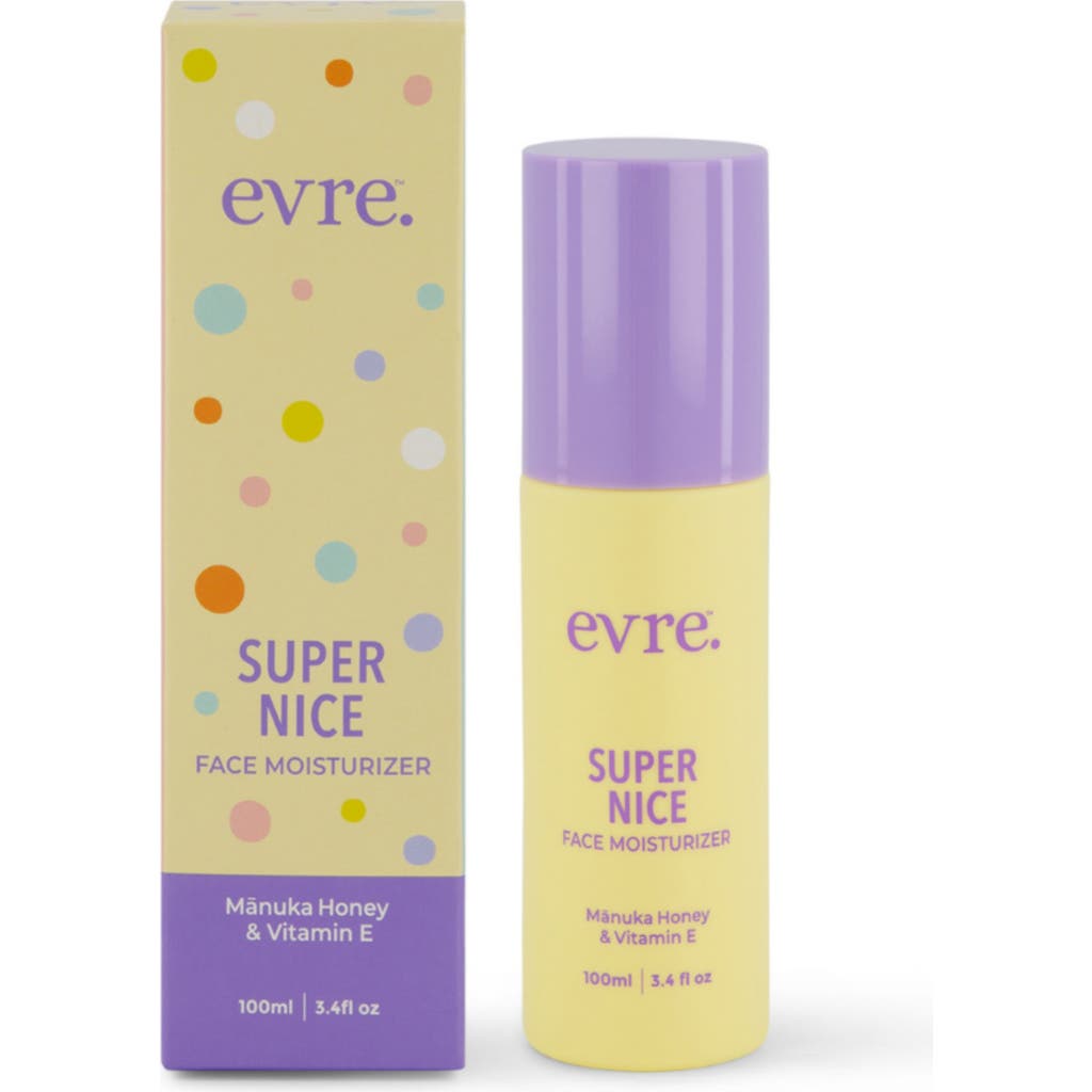 Evre. Super Nice Maunka Honey & Vitamin E Face Moisturizer In Transparent