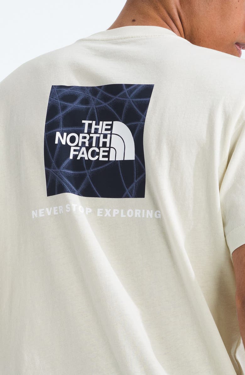 The North Face Evolution Sun Halos Cotton Graphic T-Shirt, Alternate, color, White Dune