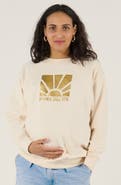 Cache Coeur Maternity and Nursing Print Sweat Sunny