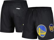 PRO STANDARD Men's Pro Standard Black Golden State Warriors Classics Woven Shorts