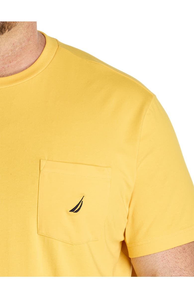 Nautica Big & Tall Pocket Tee, Alternate, color, Daffodil