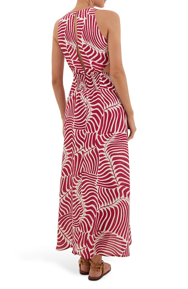 ViX Paula Hermanny Ginga Nadi Maxi Cover-Up Dress, Alternate, color, Multi