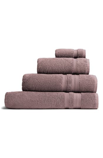 Parachute Classic Set Of 4 Assorted Turkish Cotton Towels In Green
