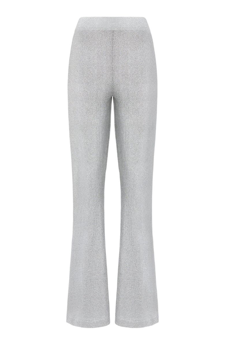 Missoni Straight-leg Viscose Lamé Trousers, Alternate, color, Light Blue