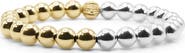 Bowood Lane 7mm Fusion Two-Tone Beaded Bracelet