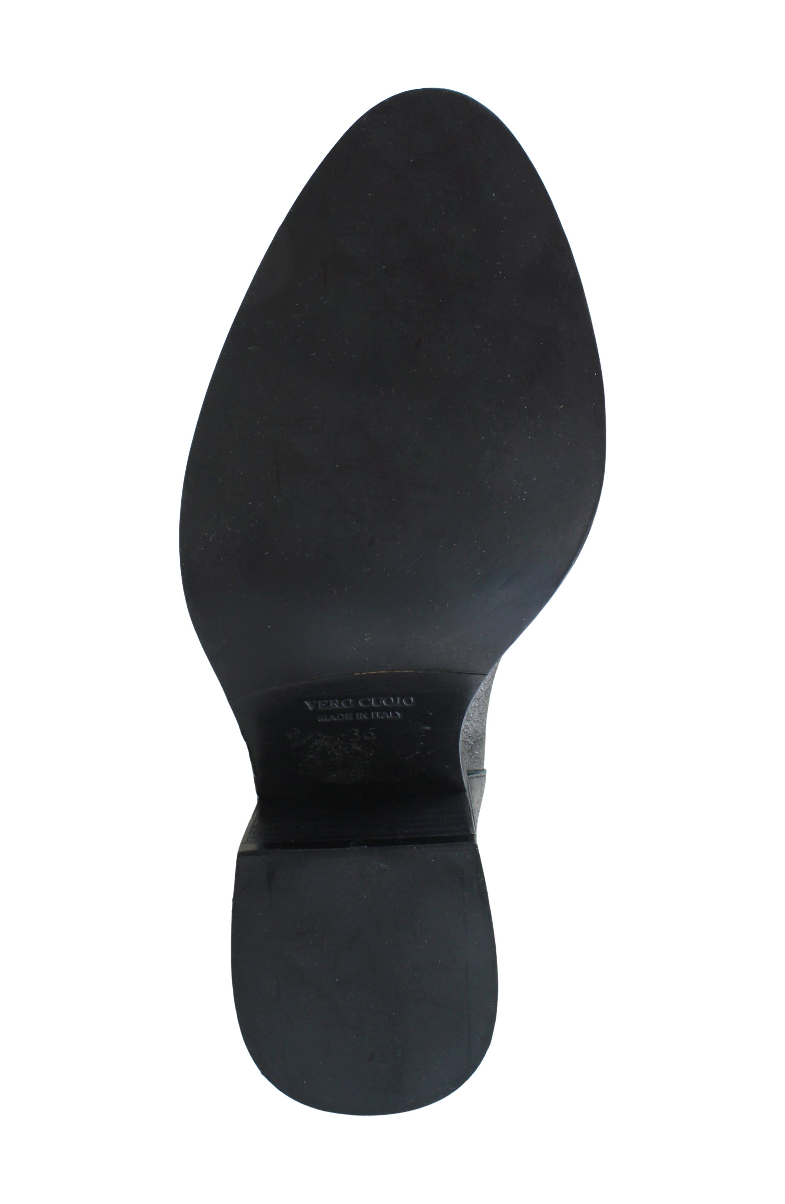 ZIGI Block Heel Bootie, Alternate, color, Black Leather