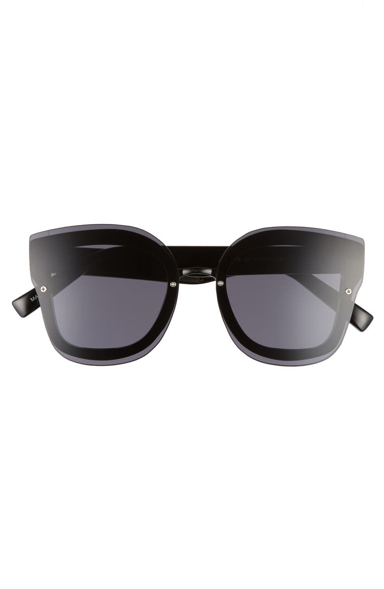 BP. 50mm Squared-Off Sunglasses, Alternate, color, 