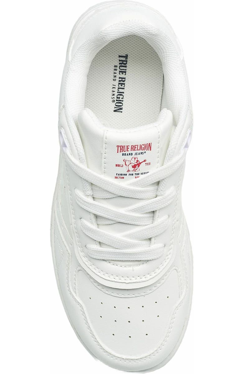 True Religion Boy's Jones Court Sneaker, Alternate, color, White