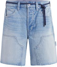 Hudson Jeans Cutoff Denim Carpenter Shorts