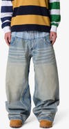 mnml Mega Baggy Layered Denim Jeans