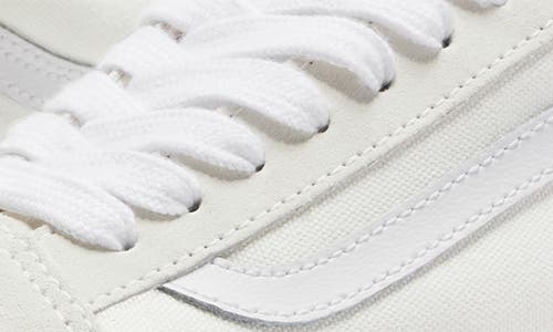 Vans Premium Old Skool Canvas Sneaker In White