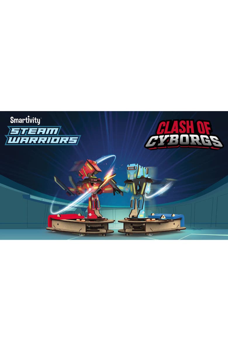 Smartivity Steam Warriors Clash Of Cyborgs Game, Alternate, color, Multicolored