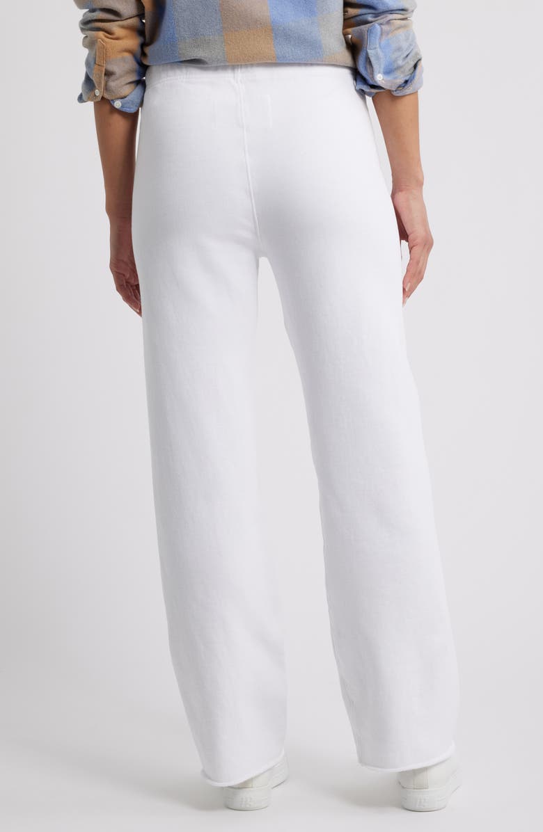 Frank & Eileen Catherine Tie Waist Sweatpants, Alternate, color, White