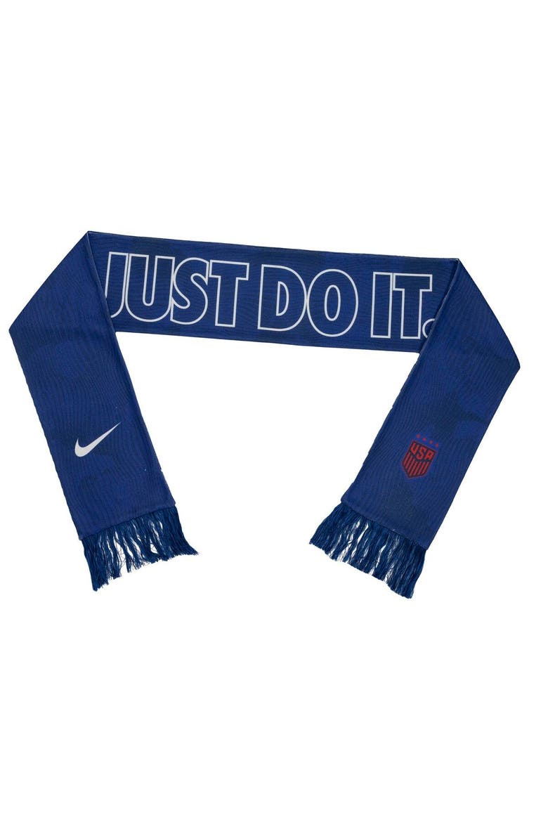USWNT Local Verbiage Scarf, Alternate, color, Royal