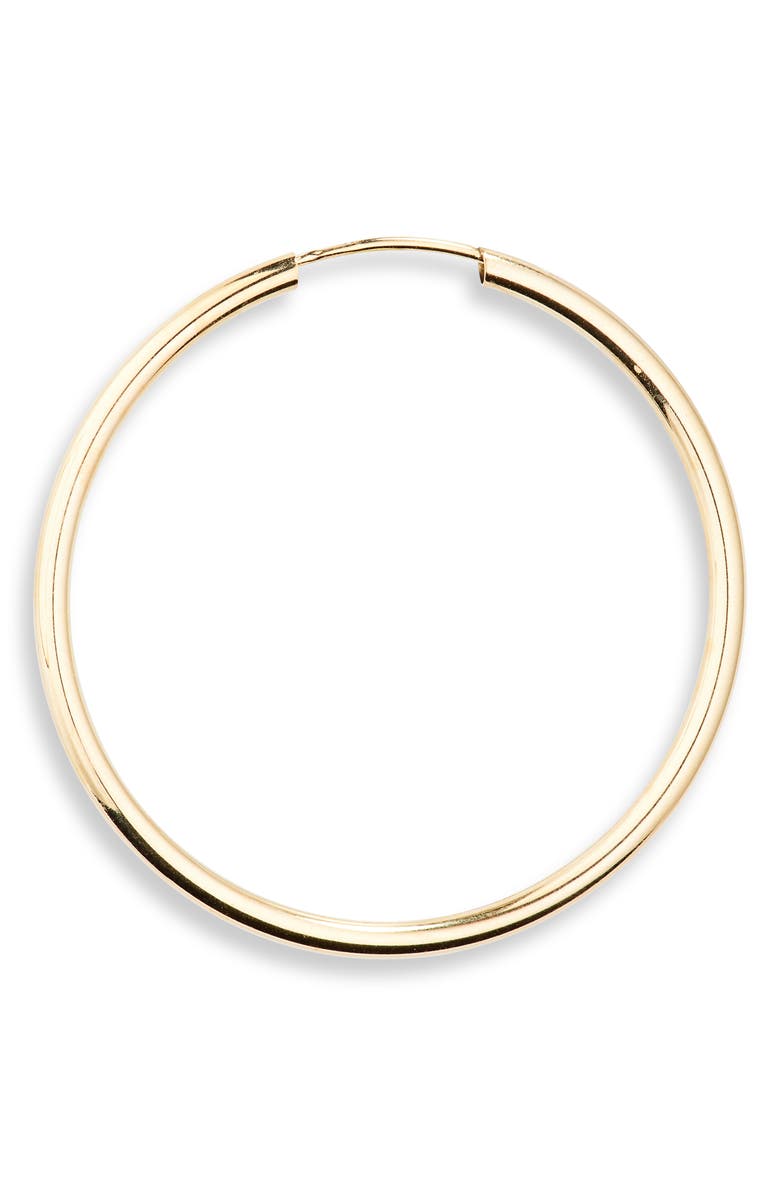 Bony Levy Essentials 14K Gold Thin Hoop Earrings, Alternate, color, 14Ky
