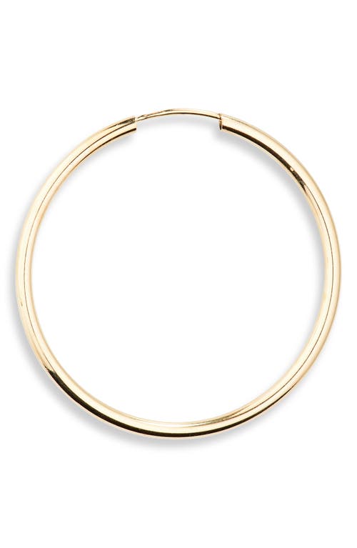 Bony Levy Essentials 14k Gold Thin Hoop Earrings In Gold