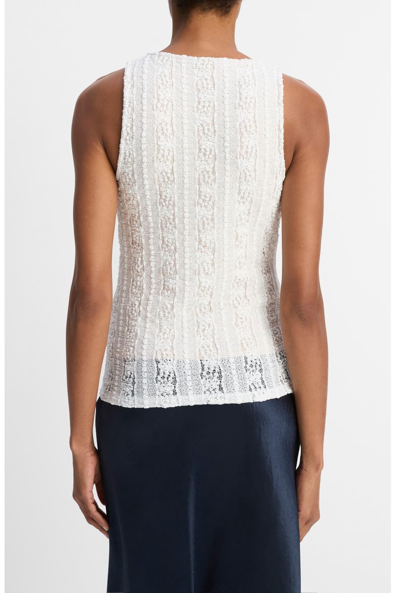 Lace Tank, Alternate, color, OFF WHITE