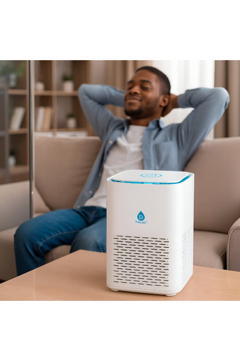 True HEPA Air Purifier - Compact Power for Cleaner Air, Alternate, color, White