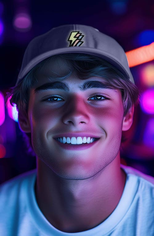 Dalix Lightning Cap In White