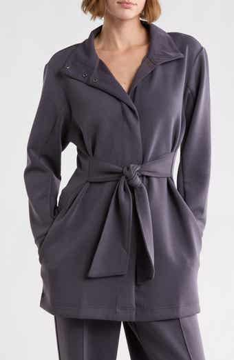 Softlite Funnel Neck Belted Cardigan