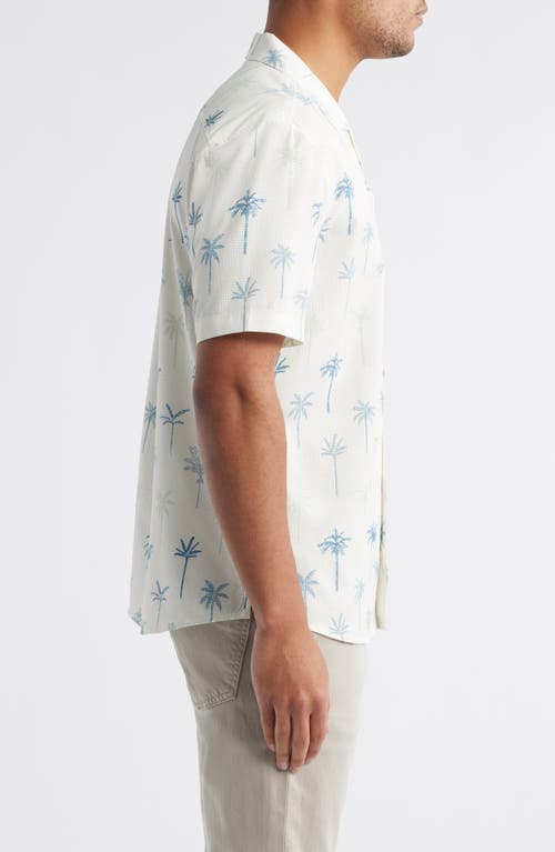 Johnnie-o Willie Tropical Print Stretch Camp Shirt
