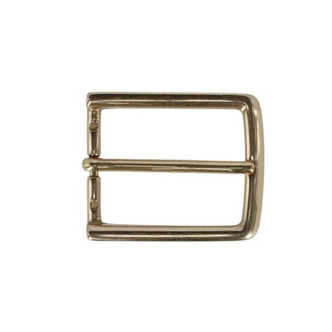 35mm Italian Solid Brass Simple and Classic Harness Belt Buckle