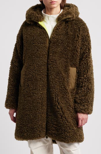 Save The Duck Angelica Faux Shearling Coat Nordstrom