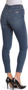 Hudson Jeans Krista Distressed Ankle Crop Skinny Jeans