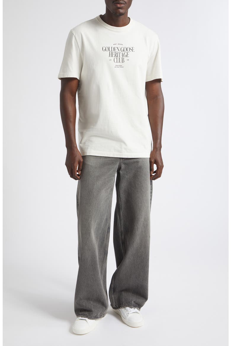 Journey Cotton Graphic T-Shirt, Main, color, HERITAGE WHITE