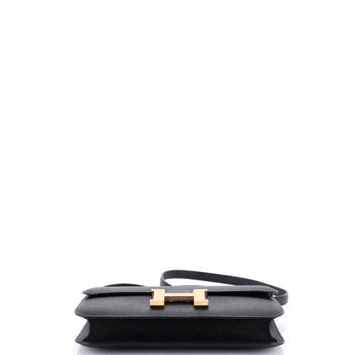 Pre-owned Hermes Hermes Constance Elan Nm Bag Epsom 25 In Black