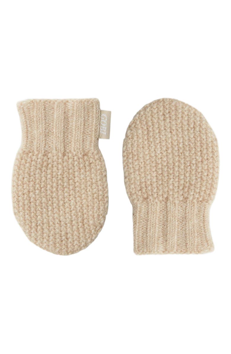 GOBI Mongolian Cashmere Baby Cashmere Set, Alternate, color, Beige