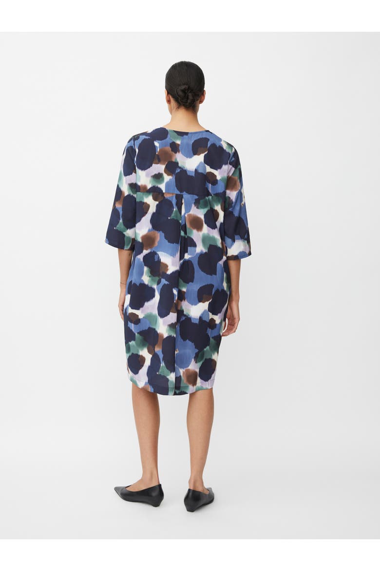 MaNodetta Dress, Alternate, color, Navy Blazer